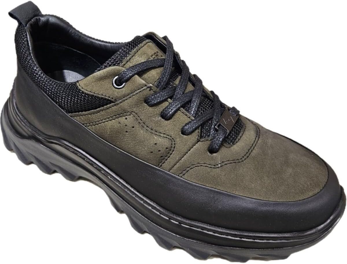 KOMCERO Bağcıklı Kat Deri Havuz Model Outdoor Taban Erkek Casual Ayakkabı K3256-25283