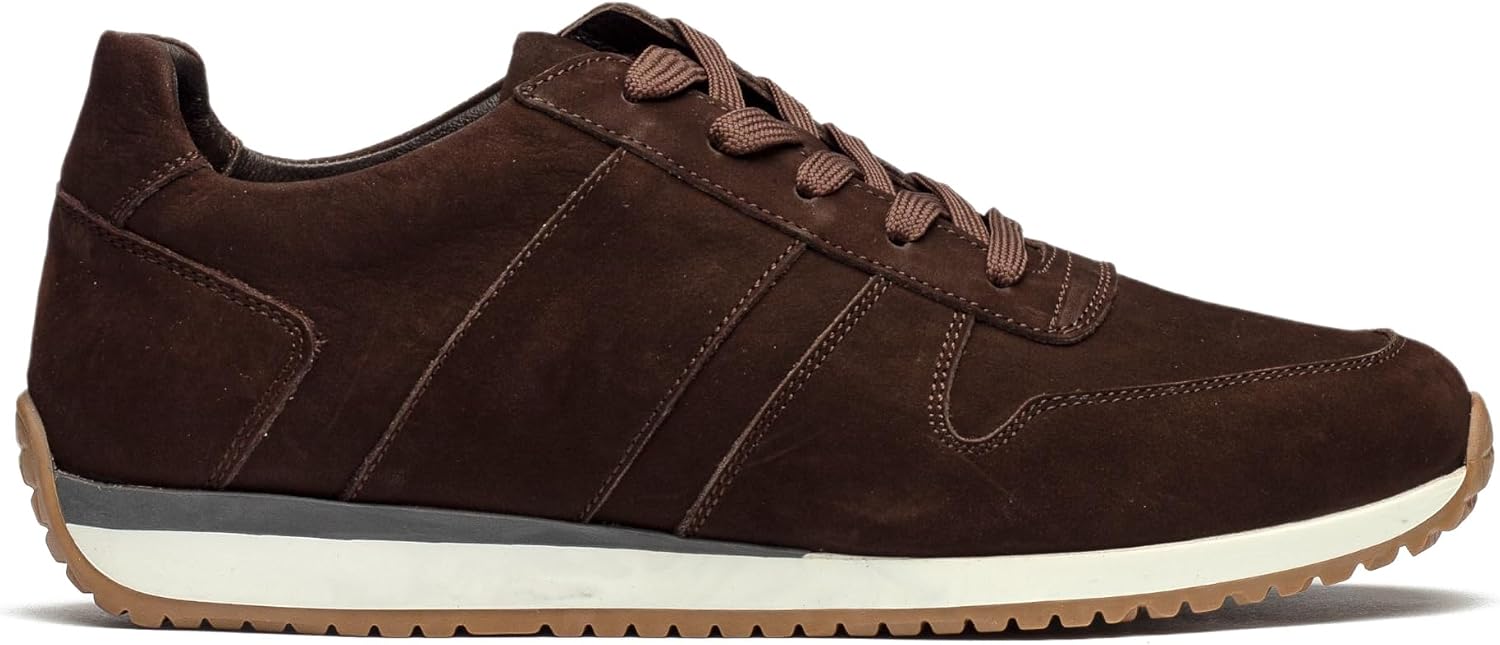 Relax Hakiki Deri Erkek Casual Ayakkabı Koyu Kahve Günlük Rahat Sneaker